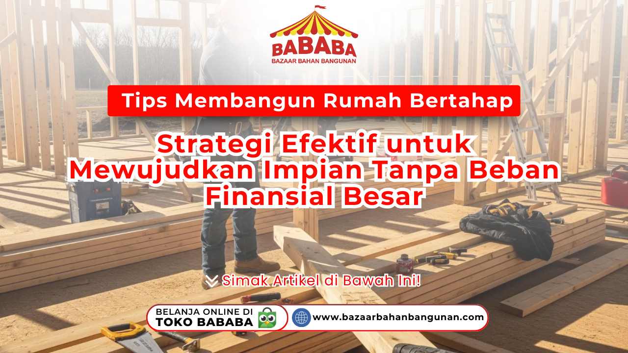 Tips Membangun Rumah Bertahap: Strategi Efektif untuk Mewujudkan Impian Tanpa Beban Finansial Besar