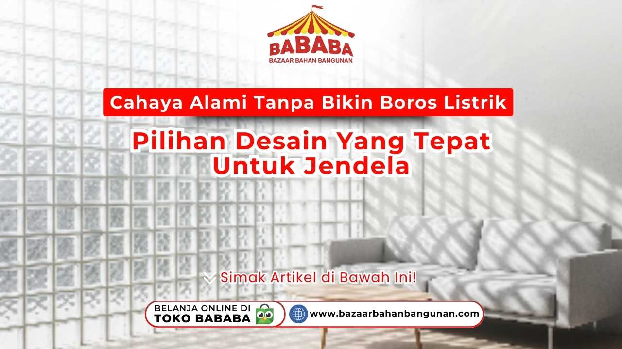 Promo Glassblock: Cahaya Alami Tanpa Bikin Boros Listrik