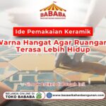Ide Pemakaian Keramik Warna Hangat Agar Ruangan Terasa Lebih Hidup