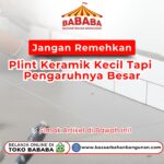 Ingat, jangan remehkan plint keramik kecil tapi pengaruhnya besar untuk dinding rumah Anda. Temukan koleksi plint terbaik di BAZAARBAHANBANGUNAN.COM!