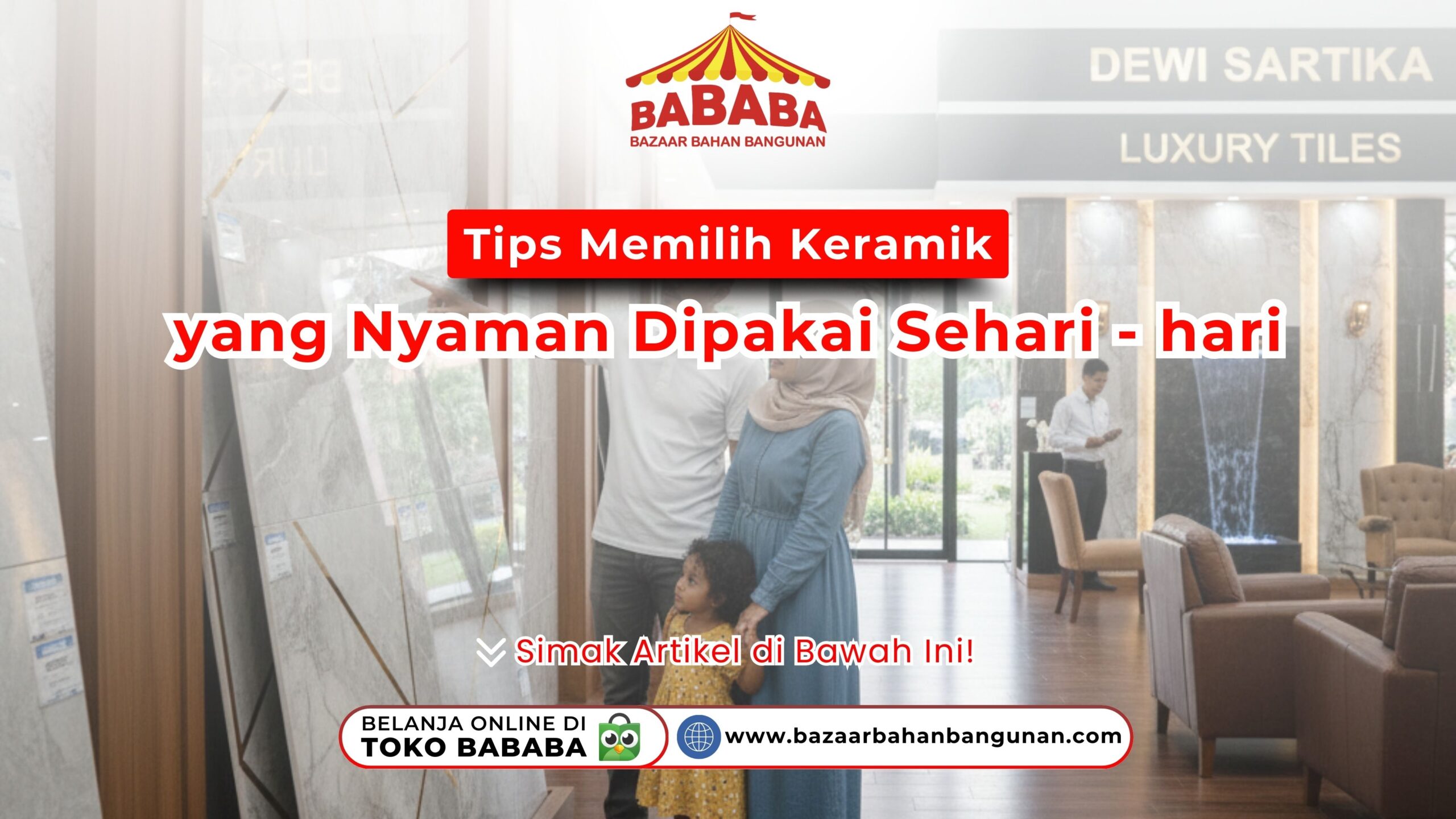 Tips Memilih Keramik yang Nyaman Dipakai Sehari-hari