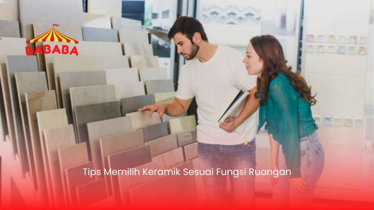 Tips Memilih Keramik Sesuai Fungsi Ruangan