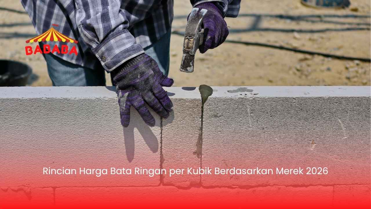 Rincian Harga Bata Ringan per Kubik Berdasarkan Merek 2026