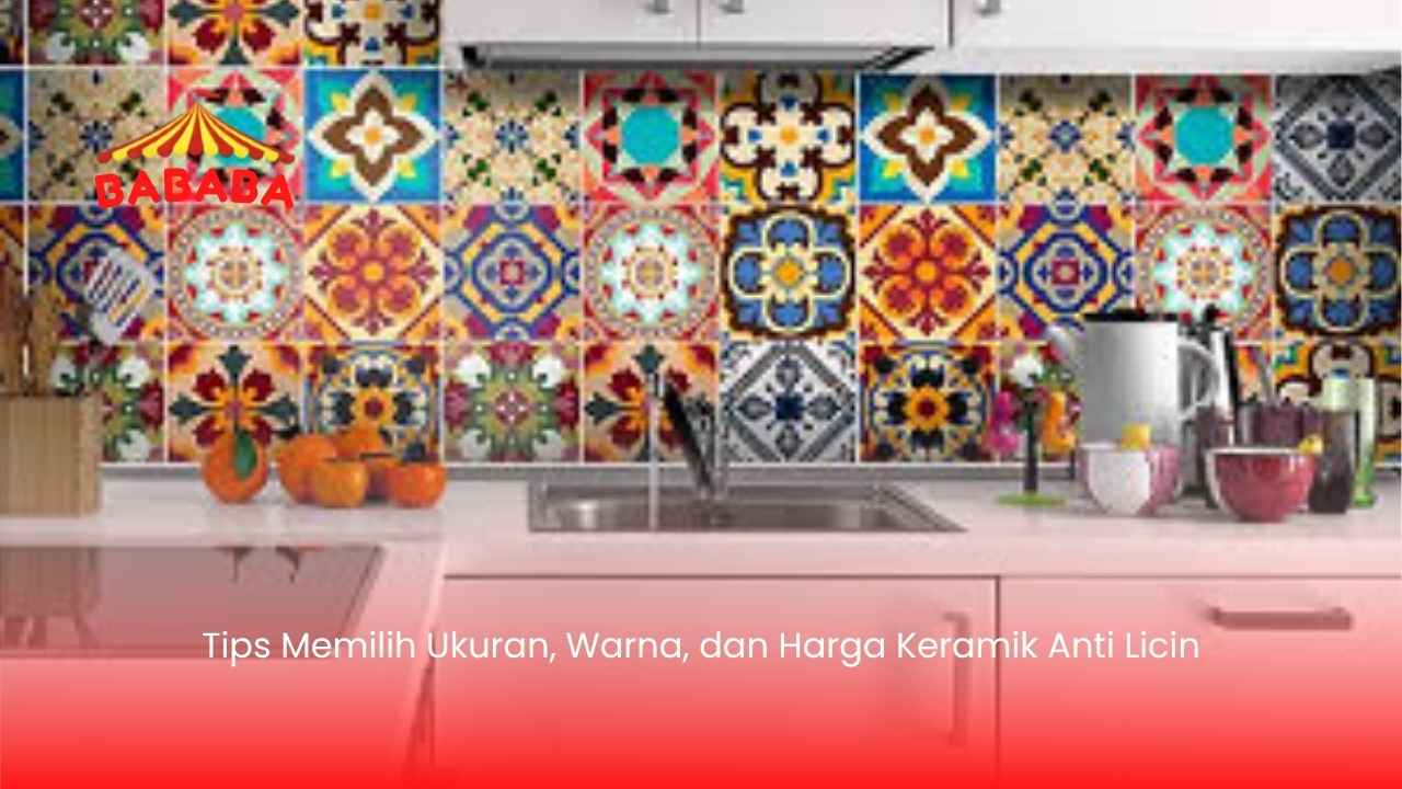 Tips Memilih Ukuran, Warna, dan Harga Keramik Anti Licin