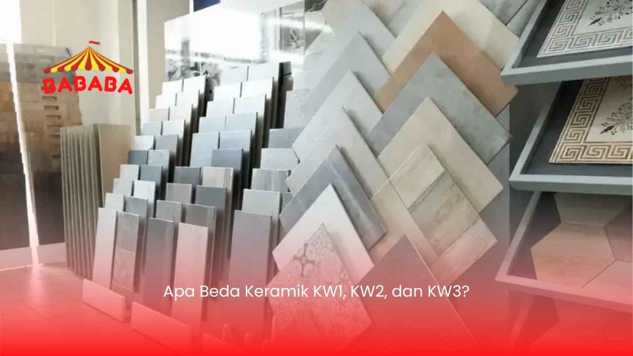 Apa Beda Keramik KW1, KW2, dan KW3?