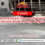 7 Rekomendasi Keramik Carport Garasi Mobil yang Bagus