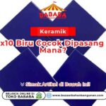 Keramik 10x10 Biru Cocok Dipasang di Mana?