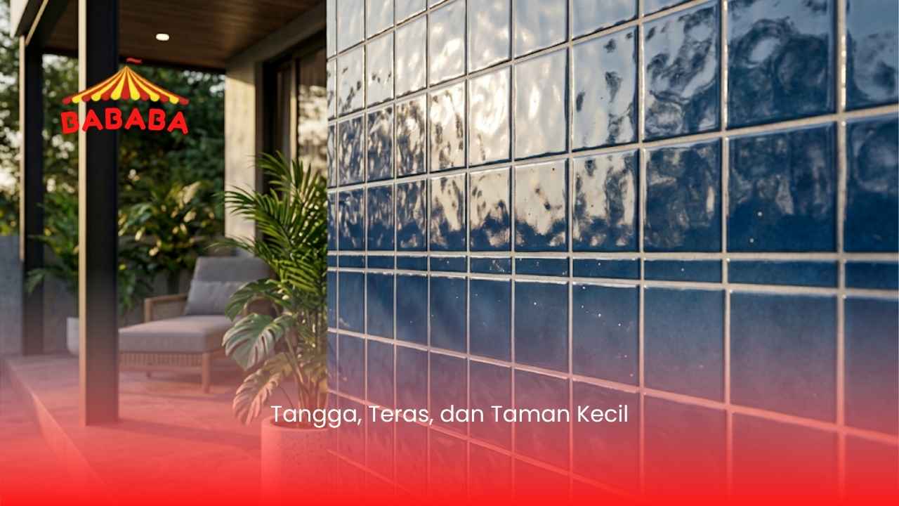keramik10x10 biru untuk teras